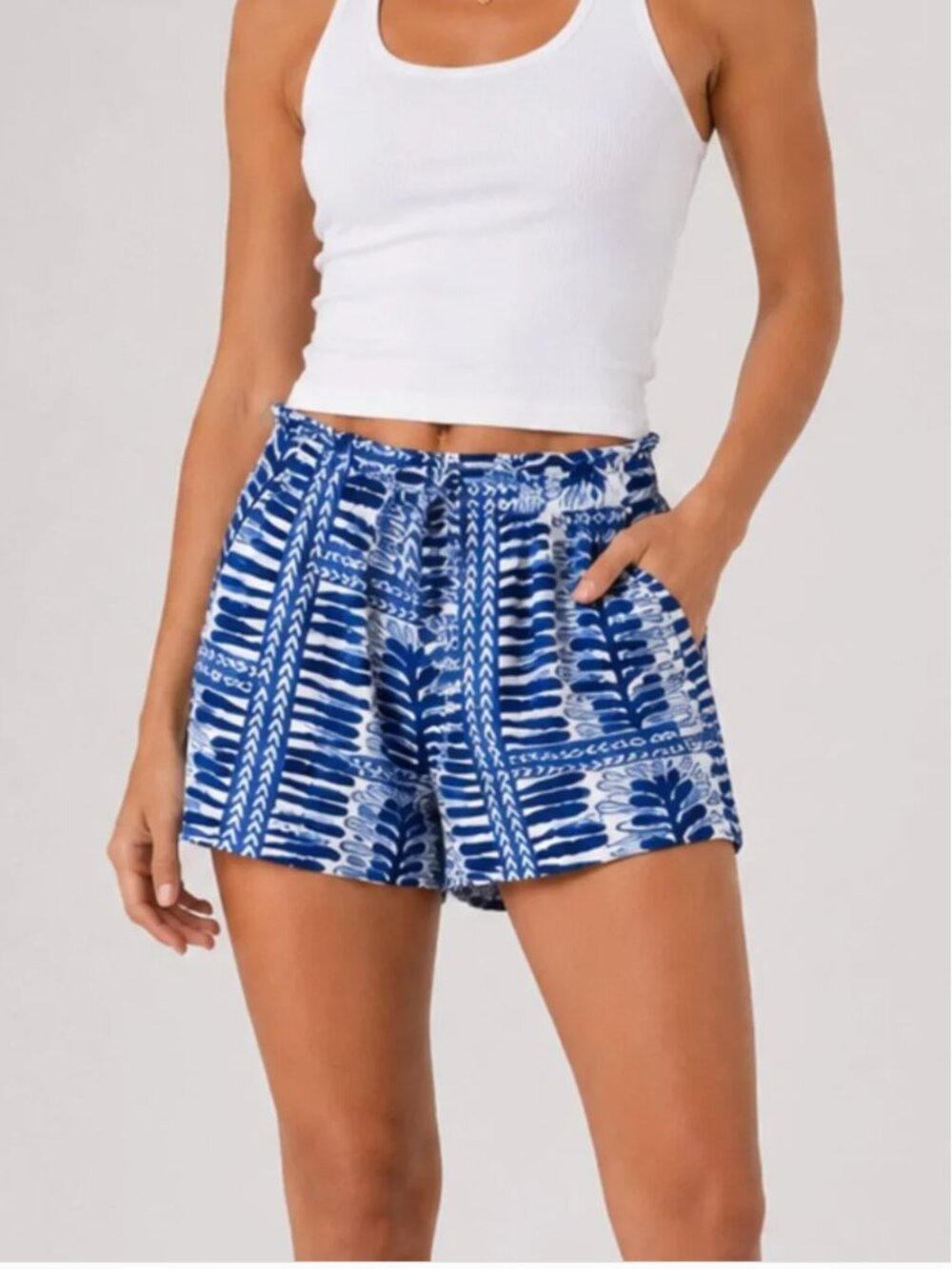 LOFT linen shorts